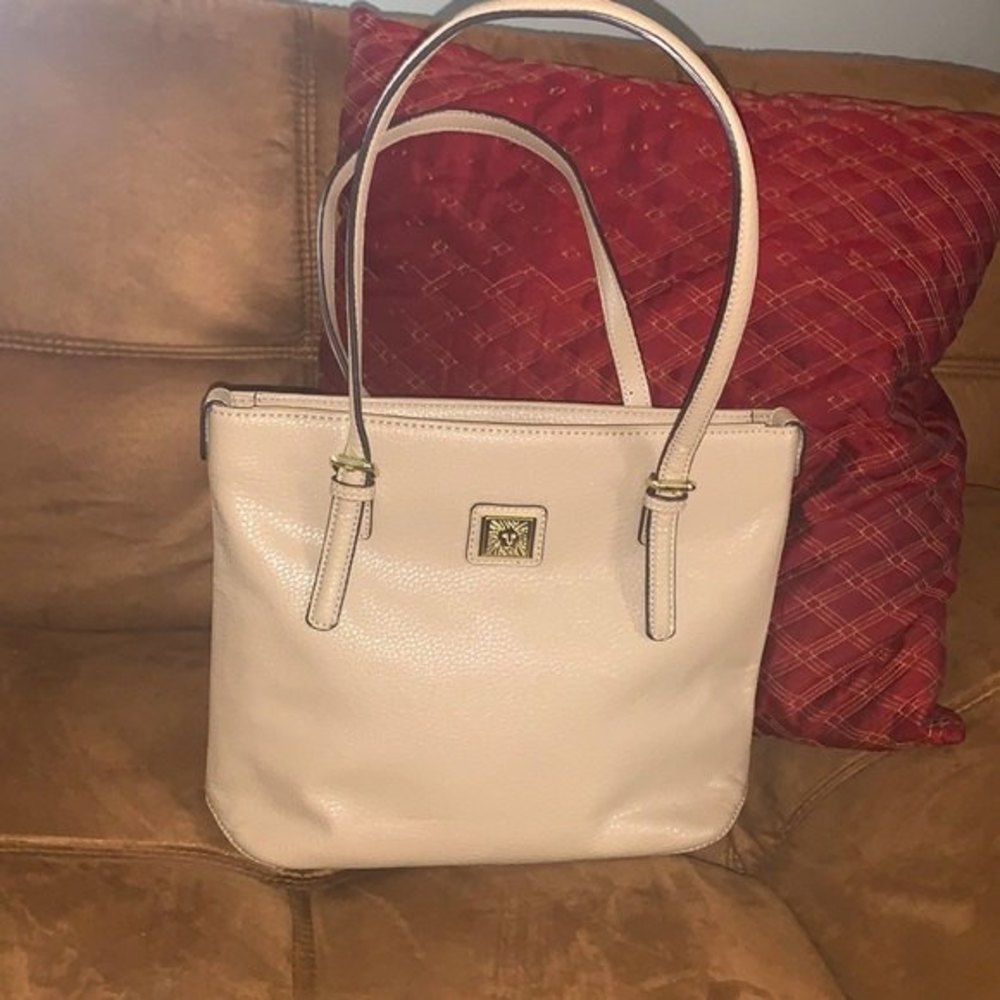 Anne Klein Beige Handbag